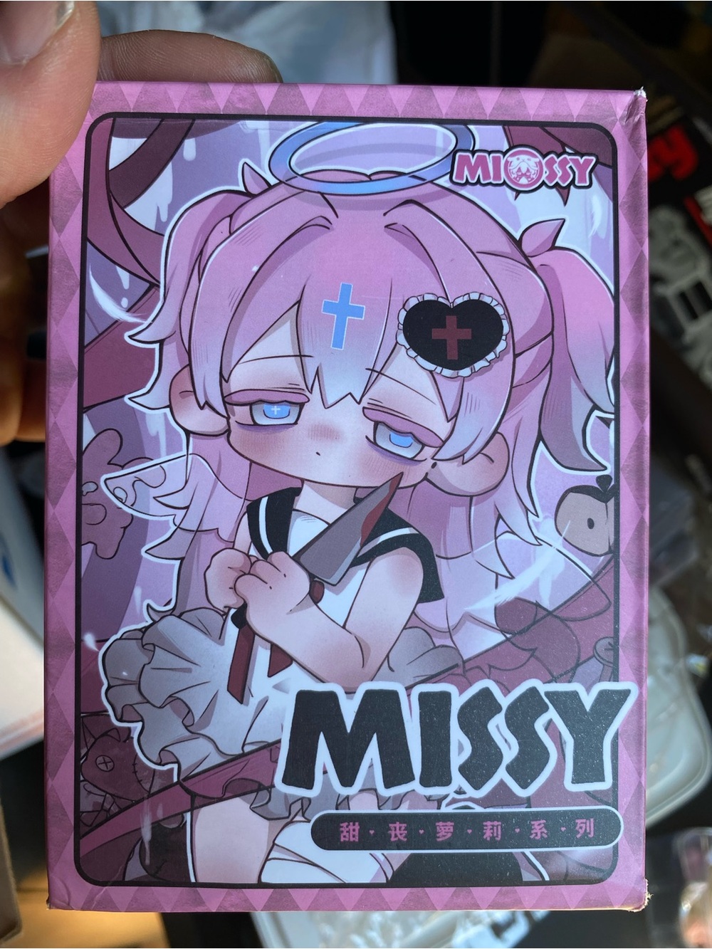 Pink Anime-Style Action Figure | Brand
